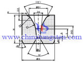 carburo cementado dibujo muere GS2