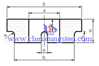 cementado de carburo Seal anillos HTL