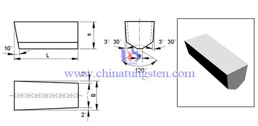 carburo cementado hilos girando and cut off insert J1