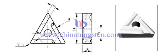 carburo cementado giro insert 3F