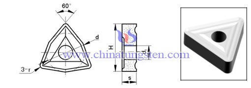 carburo cementado giro insert 3W