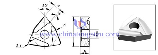 carburo cementado giro insert T3Y