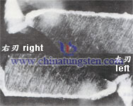 carburo cementado brocas de corte desgaste del borde