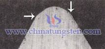 herramienta de carburo cementado radio de punta