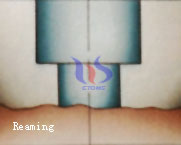 perforación de la tecnología de escariado